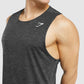 GYMSHARK ARRIVAL MARL TANK BLACK SPORTINĖ PALAIDINĖ