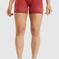 GYMSHARK APEX SEAMLESS LOW RISE CHERRY/CORAL ŠORTAI