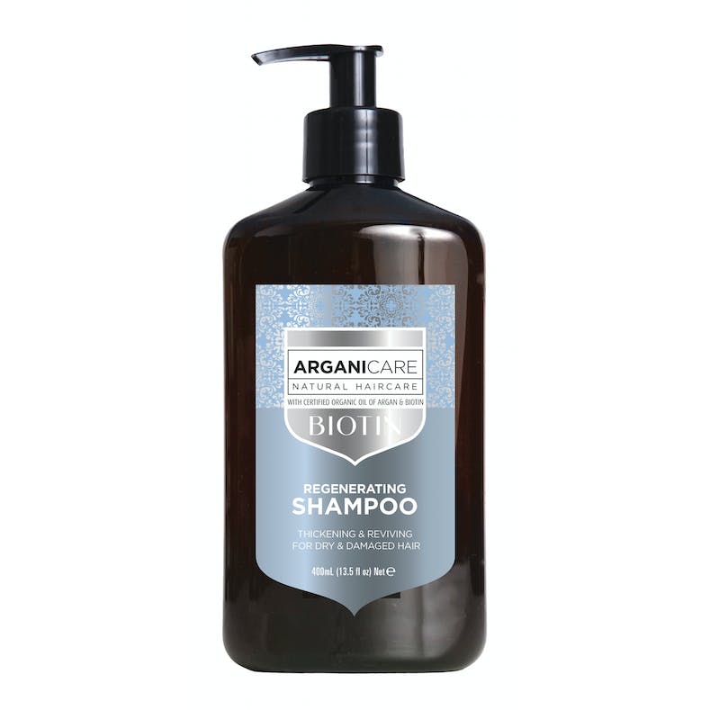 ARGANICARE Biotin - Regeneruojamasis šampūnas 400ml