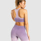 GYMSHARK ADAPT OMBRE SEAMLESS PINK/PURPLE LIEMENĖLĖ