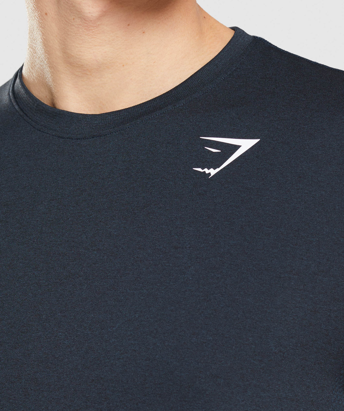 GYMSHARK ARRIVAL SEAMLESS SS NAVY SPORTINĖ PALAIDINĖ