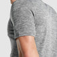 GYMSHARK ARRIVAL MARL GREY CHARCOAL SPORTINĖ PALAIDINĖ