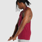 GYMSHARK CRITICAL 2.0 STRINGER CHERRY RED SPORTINĖ PALAIDINĖ