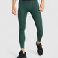 GYMSHARK ELEMENT BASELAYER DARK GREEN TAMPRĖS