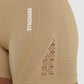 GYMSHARK ENERGY SEAMLESS COOKIE BROWN ŠORTAI