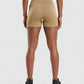 GYMSHARK ENERGY SEAMLESS COOKIE BROWN ŠORTAI
