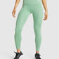 GYMSHARK TRAINING LEGGINGS MINT GREEN TAMPRĖS