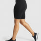 GYMSHARK FIT SEAMLESS CYCLING BLACK/GREY ŠORTAI