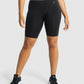 GYMSHARK FIT SEAMLESS CYCLING BLACK/GREY ŠORTAI