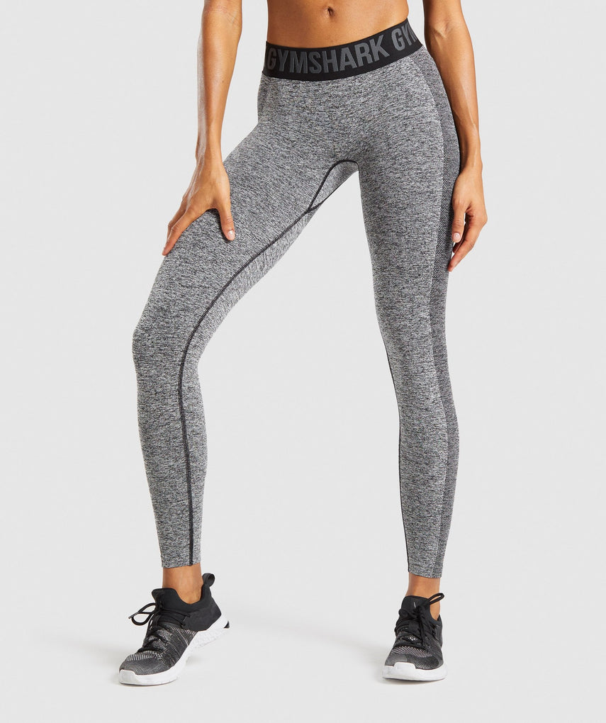 GYMSHARK FLEX LOW RISE GREY/BLACK TAMPRĖS