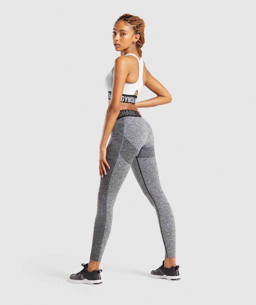 GYMSHARK FLEX LOW RISE GREY/BLACK TAMPRĖS