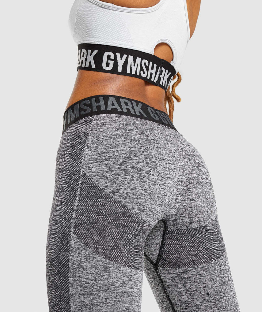 GYMSHARK FLEX LOW RISE GREY/BLACK TAMPRĖS