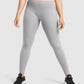 GYMSHARK FIT SEAMLESS GREY/PEACH TAMPRĖS