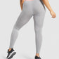 GYMSHARK FIT SEAMLESS GREY/PEACH TAMPRĖS