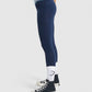GYMSHARK FLEX LOW RISE NAVY BLUE TAMPRĖS