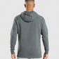 GYMSHARK GSLC HOODIE DARK GREY DŽEMPERIS