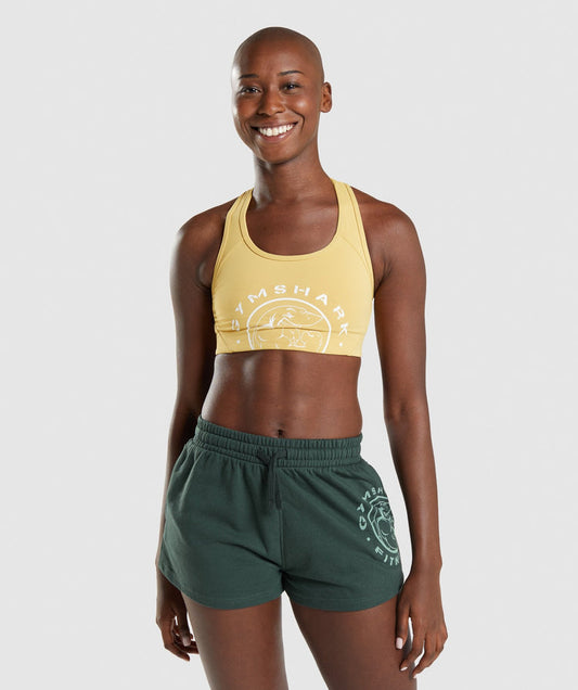 GYMSHARK LEGACY GRAPHIC LEMON YELLOW LIEMENĖLĖ