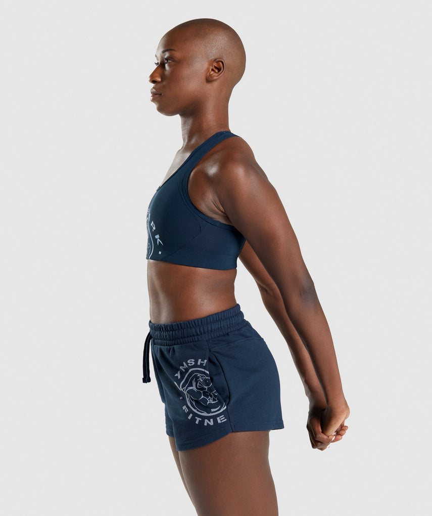 GYMSHARK LEGACY GRAPHIC NAVY LIEMENĖLĖ
