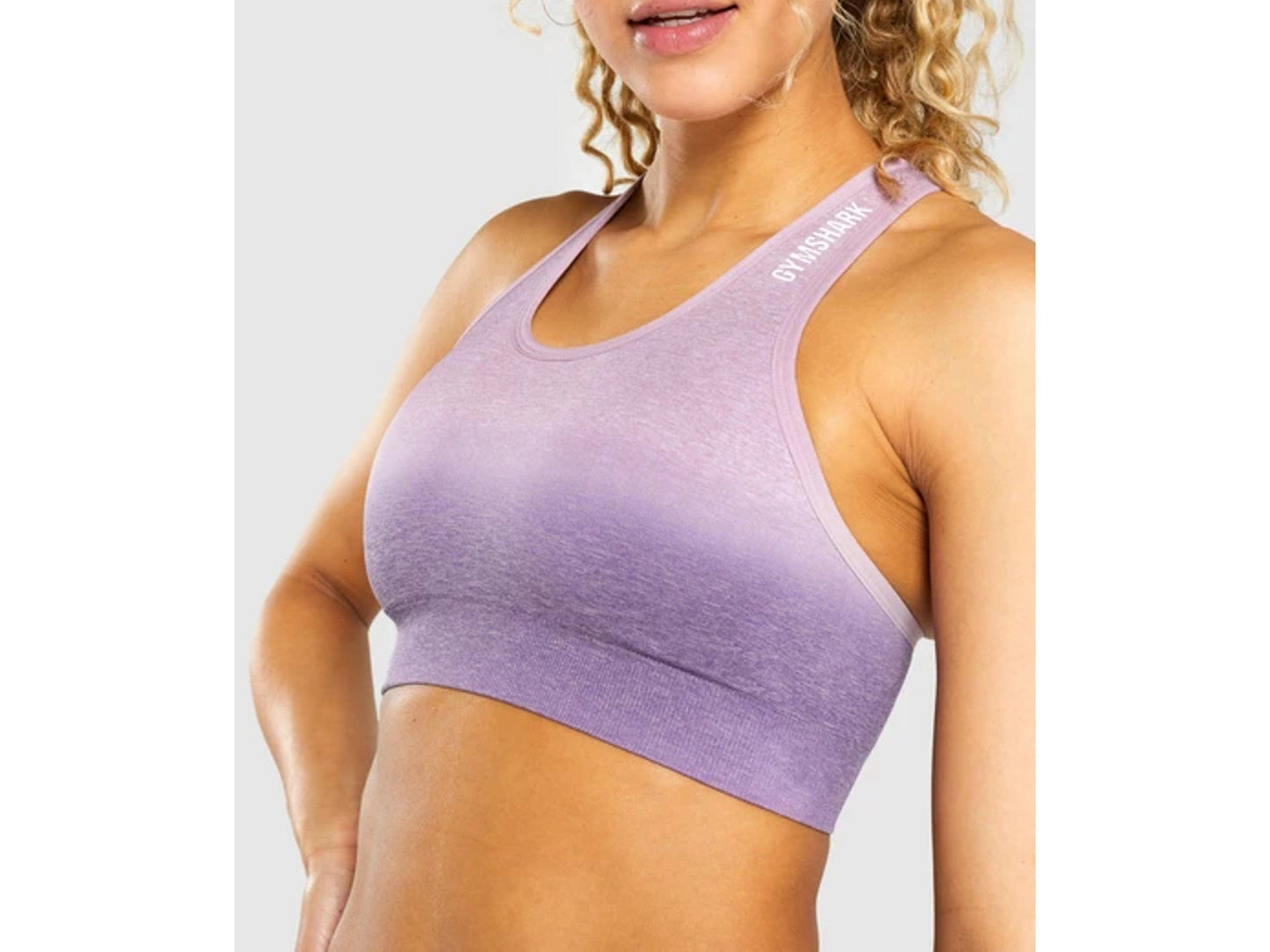 GYMSHARK ADAPT OMBRE SEAMLESS PINK/PURPLE LIEMENĖLĖ