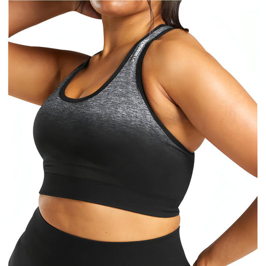 GYMSHARK ADAPT OMBRE SEAMLESS BLACK/GREY LIEMENĖLĖ