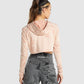 GYMSHARK POWER PULLOVER PINK PRINT SPORTINĖ PALAIDINĖ