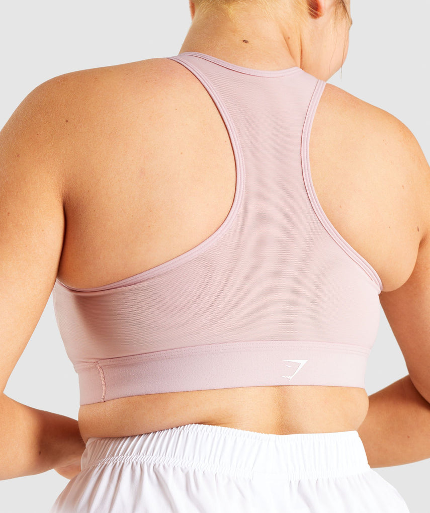GYMSHARK LIGHTWEIGHT HIGH SUPPORT BABY PINK LIEMENĖLĖ