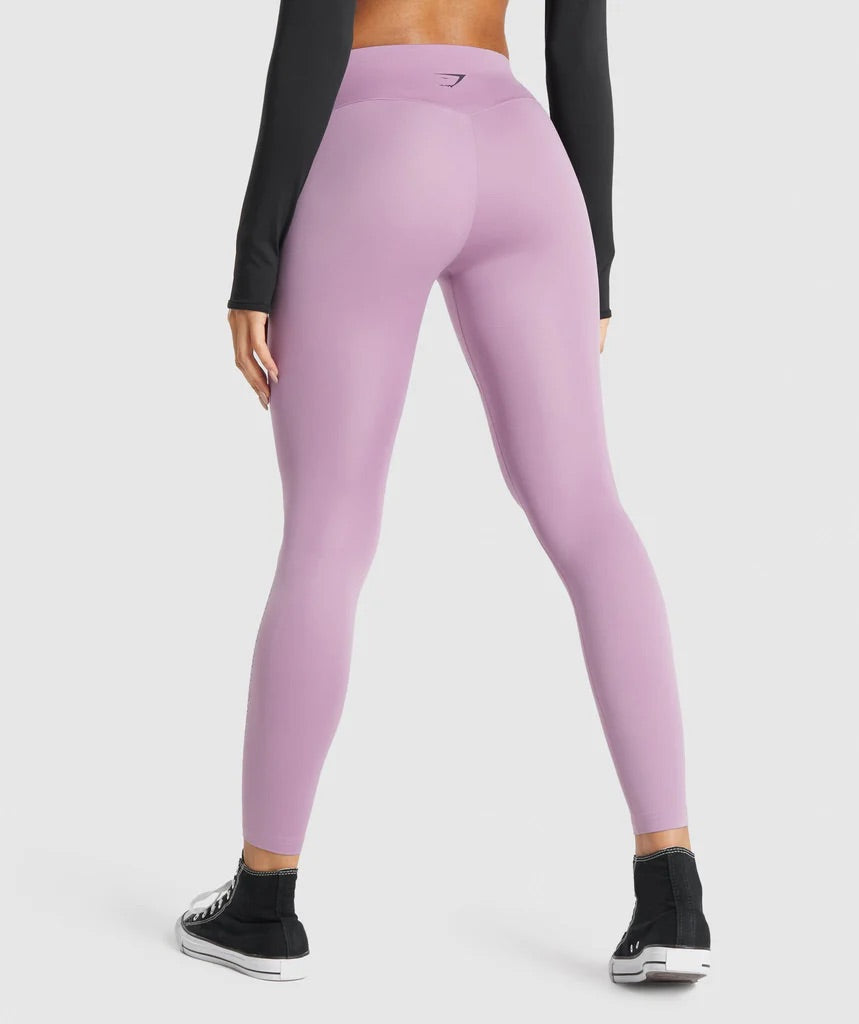 GYMSHARK TRAINING GRAPHIC PURPLE LEGGINGS TAMPRĖS