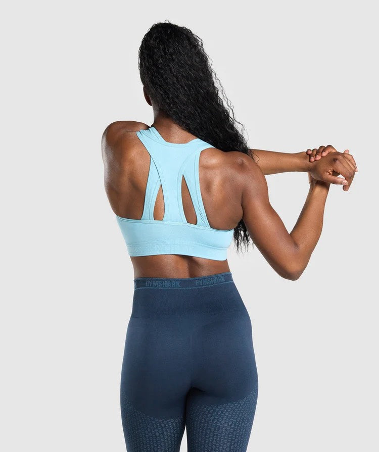 GYMSHARK APEX SEAMLESS BLUE LIEMENĖLĖ