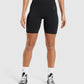 GYMSHARK FLEX CYCLING BLACK ŠORTAI