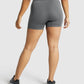 GYMSHARK FIT SEAMLESS LIGHT GREY MARL/GREY ŠORTAI