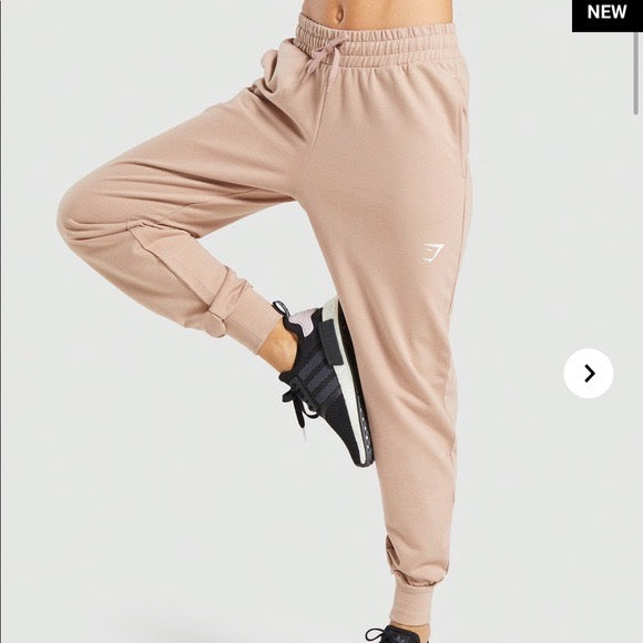 GYMSHARK TRAINING JOGGERS LIGHT PINK KELNĖS