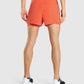 GYMSHARK SPEED 5" 2 IN 1 ORANGE ŠORTAI