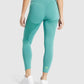 GYMSHARK PULSE MESH LEGGINGS TEAL TAMPRĖS
