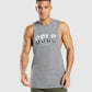 GYMSHARK GSLC DROP ARM TANK CHARCOAL GREY SPORTINĖ PALAIDINĖ