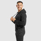 GYMSHARK MICRO PRINT HOODIE BLACK DŽEMPERIS