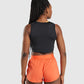 GYMSHARK TRAINING CROP TANK BLACK SPORTINĖ PALAIDINĖ