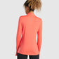 GYMSHARK SPEED ZIP-UP ORANGE SPORTINĖ PALAIDINĖ