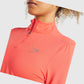 GYMSHARK SPEED ZIP-UP ORANGE SPORTINĖ PALAIDINĖ