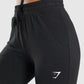GYMSHARK PIPPA TRAINING JOGGERS BLACK KELNĖS