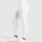 GYMSHARK PIPPA TRAINING JOGGERS WHITE KELNĖS