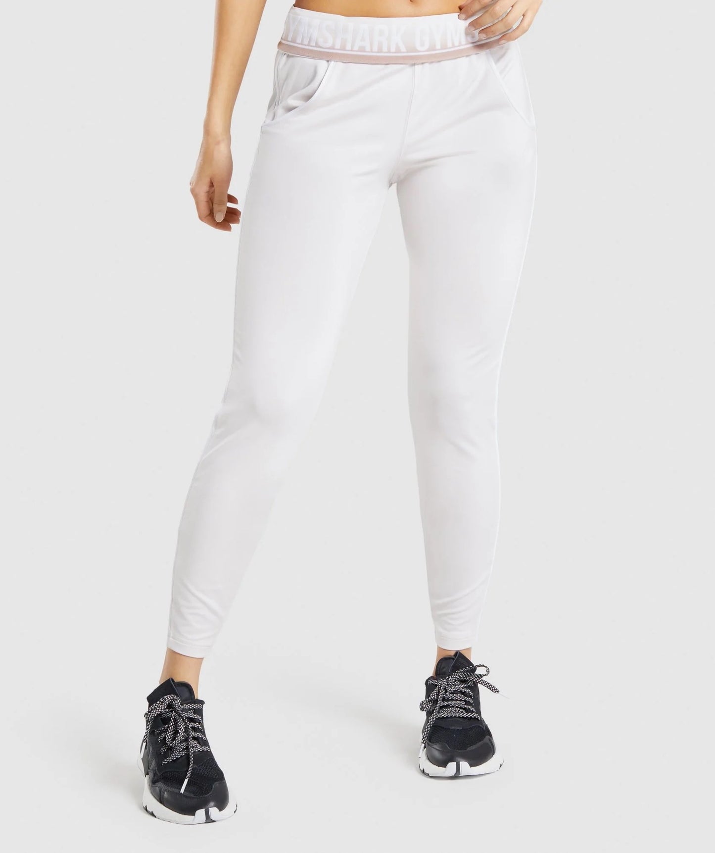 GYMSHARK RECESS JOGGERS MILK WHITE KELNĖS