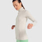 GYMSHARK TRAINING ZIP UP CREAM DŽEMPERIS