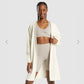 GYMSHARK WHITNEY SIMMONS LOOSE HOODIE CREAM MEGZTINIS