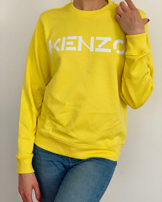 KENZO LOGO CLASSIC SWEAT K42P206 04 YELLOW DŽEMPERIS