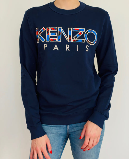 KENZO CLASSIC PARIS SWEAT 94 BLUE DŽEMPERIS