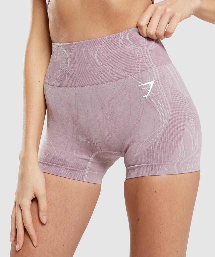 GYMSHARK MERCURY SEAMLESS BABY PINK ŠORTAI