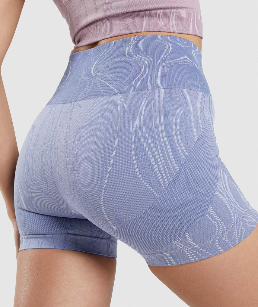 GYMSHARK MERCURY SEAMLESS SKY BLUE ŠORTAI