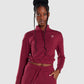 GYMSHARK PIPPA TRAINING PULLOVER BURGUNDY DŽEMPERIS
