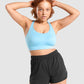 GYMSHARK RACER BACK SKY BLUE LIEMENĖLĖ