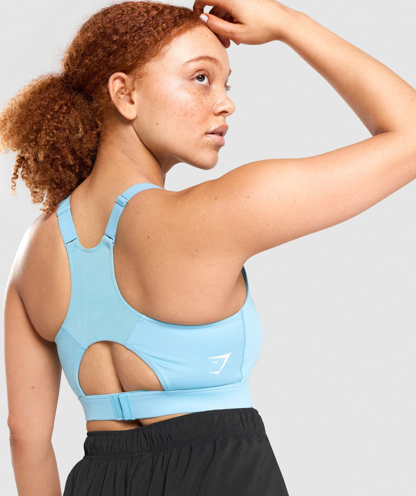 GYMSHARK RACER BACK SKY BLUE LIEMENĖLĖ